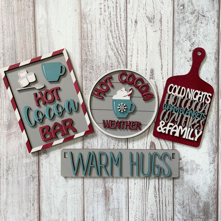 HOT COCOA INTERCHANGEABLE WAGON DIY