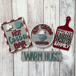 HOT COCOA INTERCHANGEABLE WAGON DIY