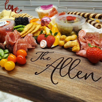CHARCUTERIE BOARD (ENGRAVED) 12" - 18"