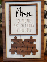 Load image into Gallery viewer, MOM PUZZLE SIGN
