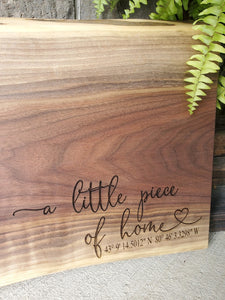 CHARCUTERIE BOARD (ENGRAVED) 12" - 18"