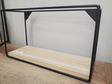 Load image into Gallery viewer, BLACK WIRE SHELF - SMALL / B7324
