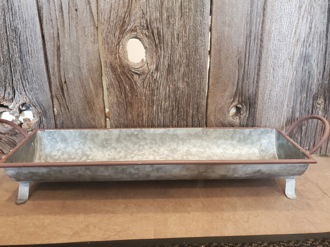 GALVANIZED TROUGH / B8836 *
