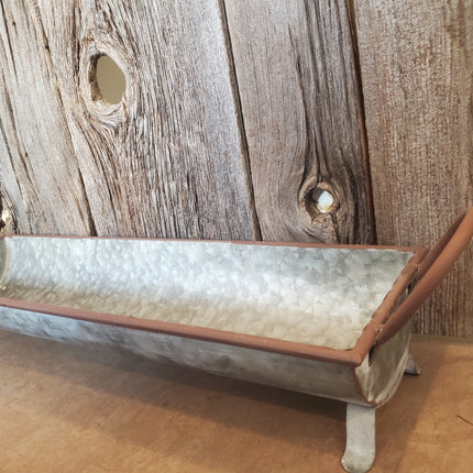 GALVANIZED TROUGH / B8836 *