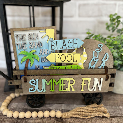 SUMMER DAYS INTERCHANGEABLE WAGON DIY