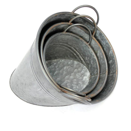 HALF PAIL PLANTER / K21917 *