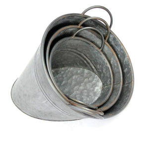 HALF PAIL PLANTER / K21917