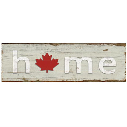 MAPLE LEAF HOME SIGN / K22074