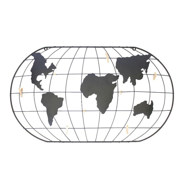 WORLD WALL PLAQUE / K25105 *