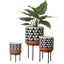 Load image into Gallery viewer, MESA DIAMOND PLANTER ON STAND / TT904022
