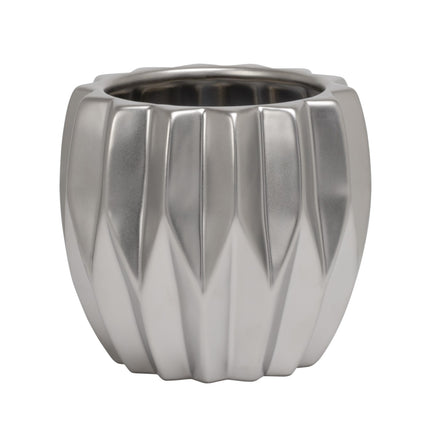 AURORA PLEATED CERAMIC POT / TT904060 *