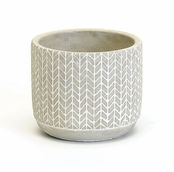 SM HERRINGBONE POT / B3705