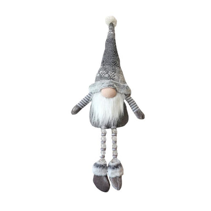 GREY SPARKLE GNOME DANGLER / K45828