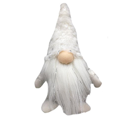 WHITE & SILVER GNOME / K49260