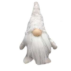 WHITE & SILVER GNOME / K49260