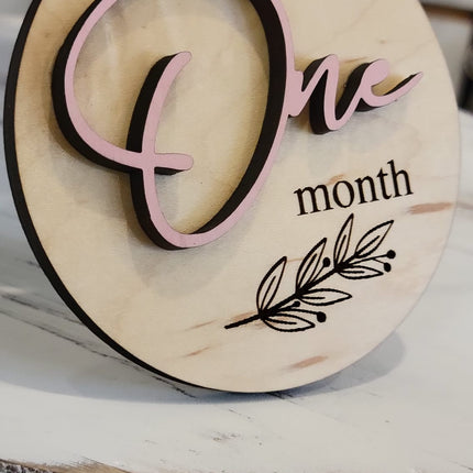 3D BABY MILESTONES