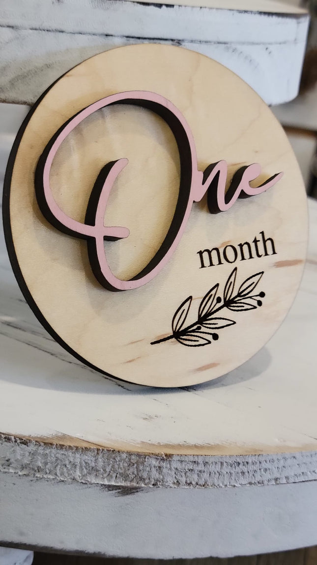 3D BABY MILESTONES