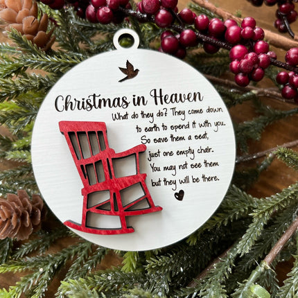 CHRISTMAS IN HEAVEN ORNAMENT
