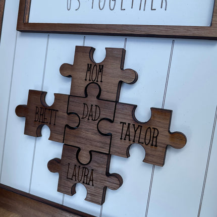 DAD PUZZLE SIGN