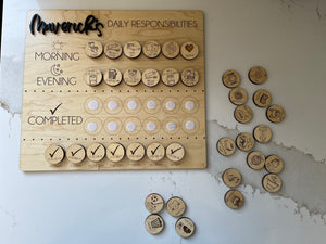 PERSONALIZED CHORE CHART