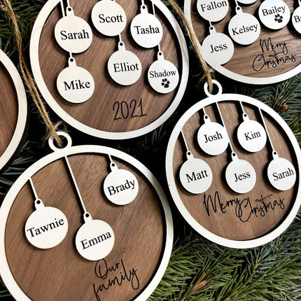 FAMILY ORNAMENTS