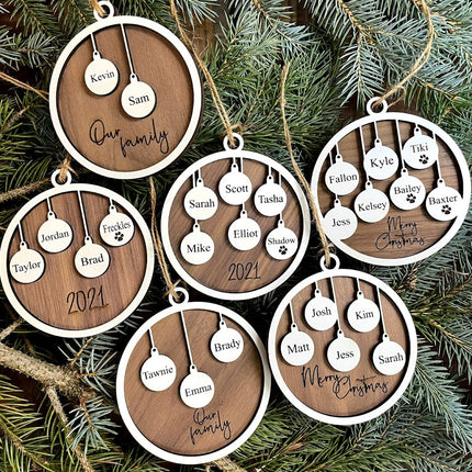 FAMILY ORNAMENTS