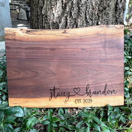 CHARCUTERIE BOARD (ENGRAVED) 12" - 18"