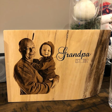 ENGRAVED LIVE EDGE