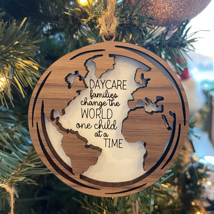 GLOBE DAYCARE ORNAMENT
