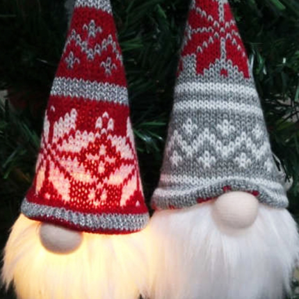 LED GNOME ORNAMENTS / S115