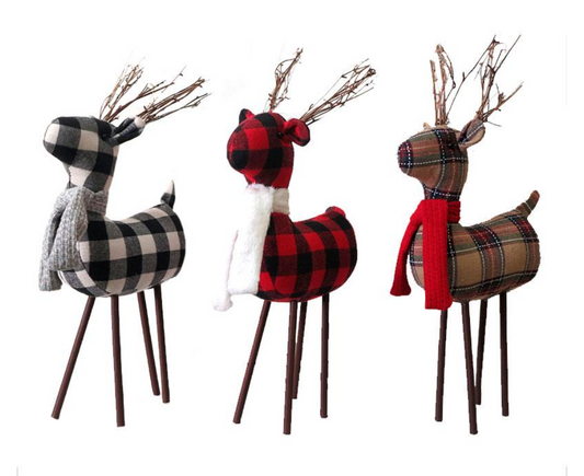 PLAID REINDEER  / K45820