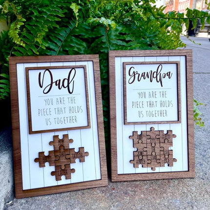 DAD PUZZLE SIGN