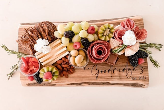 CHARCUTERIE BOARD (ENGRAVED) 12" - 18"