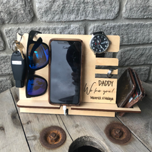 Load image into Gallery viewer, DOCKING STATION (CELL PHONE STAND) PERSONALIZED
