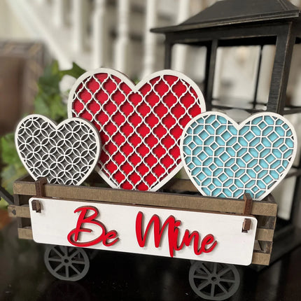 BE MINE INTERCHANGEABLE WAGON DIY