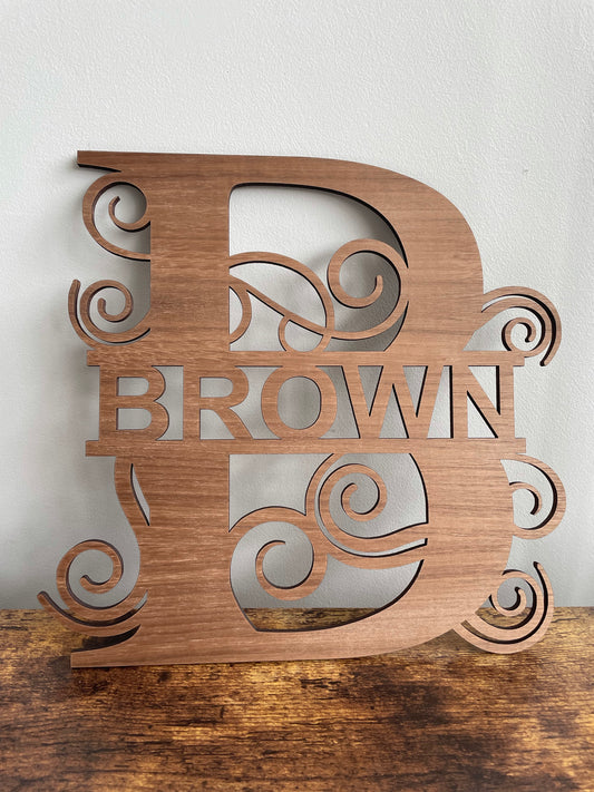 CUTOUTS / MONOGRAMS
