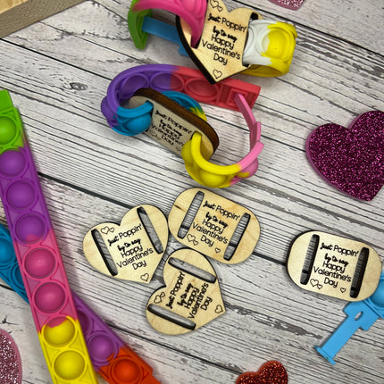 Valentine's Poppit Bracelets