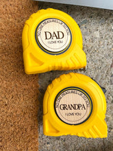 Load image into Gallery viewer, ENGRAVED MEASURING TAPE
