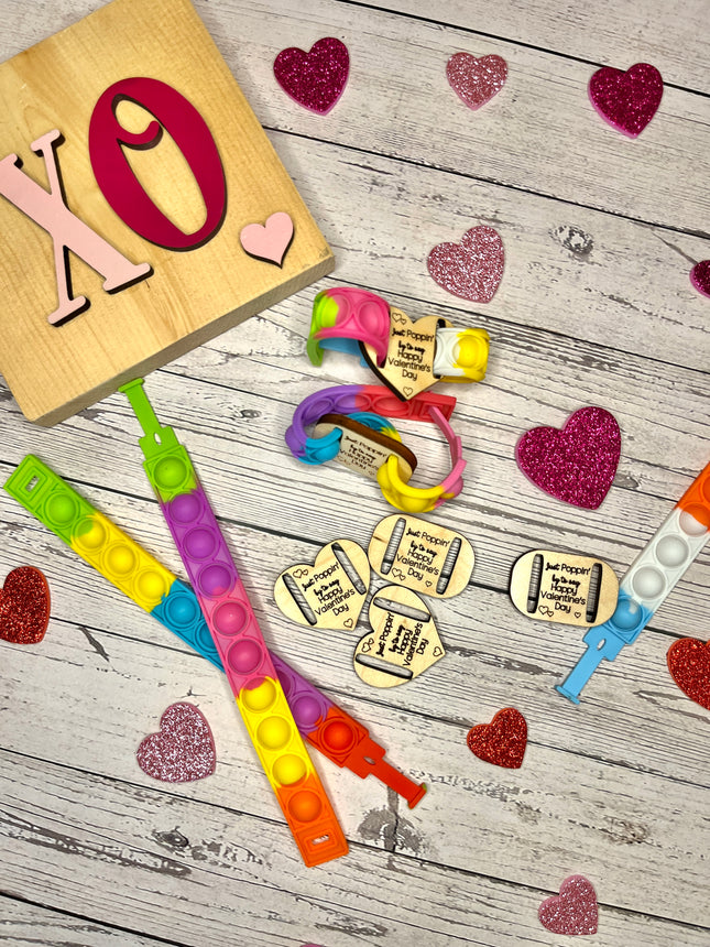Valentine's Poppit Bracelets