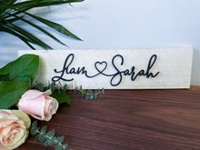 Load image into Gallery viewer, COUPLES SIGN - 3D NAMES
