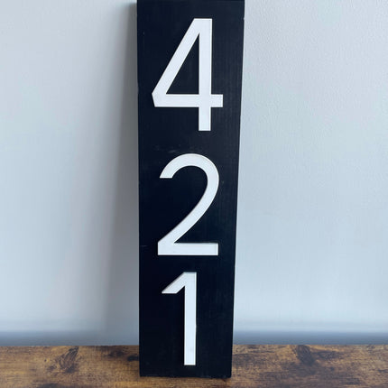 HOUSE NUMBER SIGN