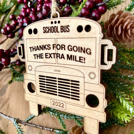 BUS DRIVER ORNAMENT