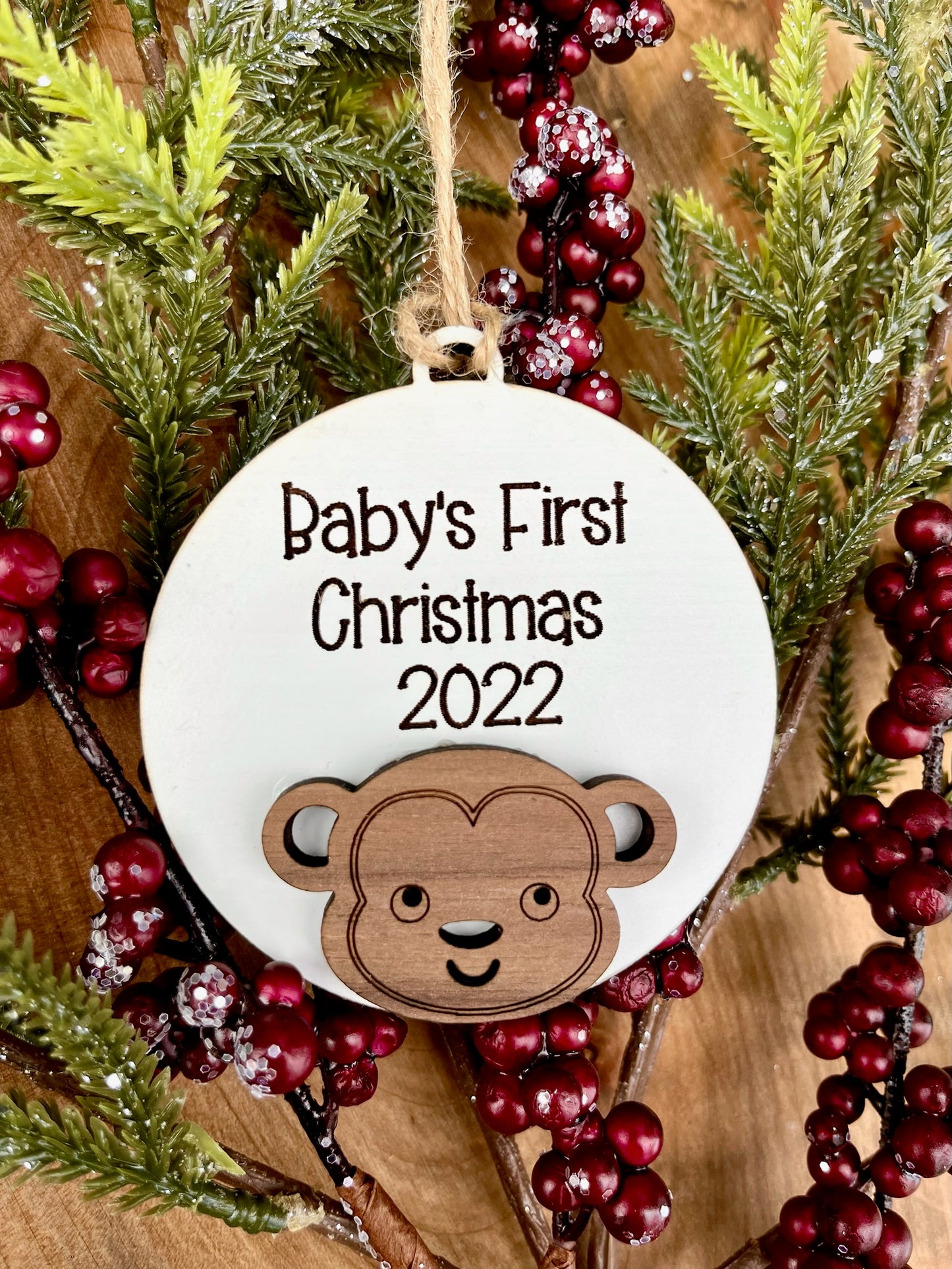 BABYS FIRST CHRISTMAS ORNAMENTS - PERSONALIZED