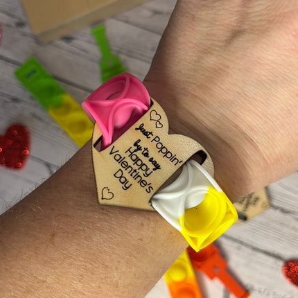 Valentine's Poppit Bracelets