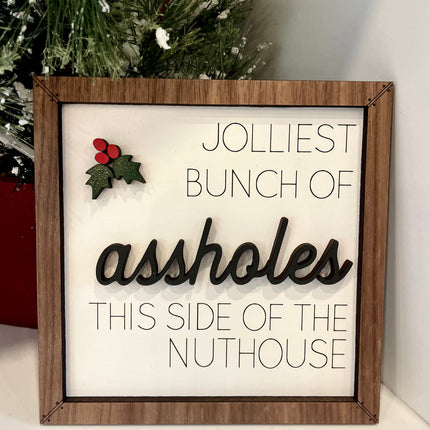 JOLLIEST BUNCH OF / 6" SHELF FRAMED