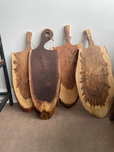 OVAL CHARCUTERIE BOARD - WITH HANDLE